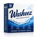 Washeez laundry detergent sheets box